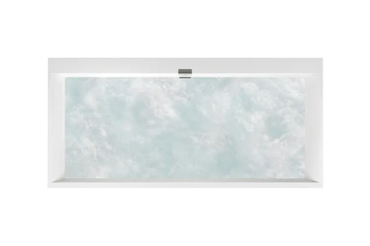 SQUARO EDGE 12 Ванна гідромасажна 1900x900 з ніжками + AP + water inlet, Quaryl (UAP190SQE2B1V01) зображення 1