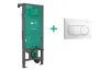 Комплект Інсталяційна система iFrame Universal + Клавіша iFrame Original S White (99002450) зображення 1