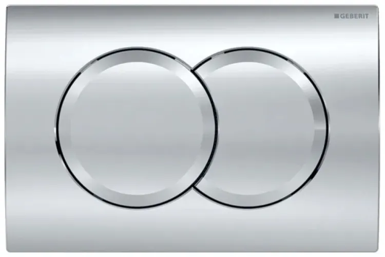 Кнопка змиву Delta 01, пластик, хром глянець (115.107.21.1) зображення 1