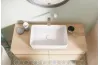 Донний клапан з керамічною фіксованою кришкою, White Alpin (68350001) image 3