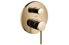 Змішувач Axor Starck Pin прихованого монтажу ванна/душ, Brushed Gold Optic 10416250 image 1