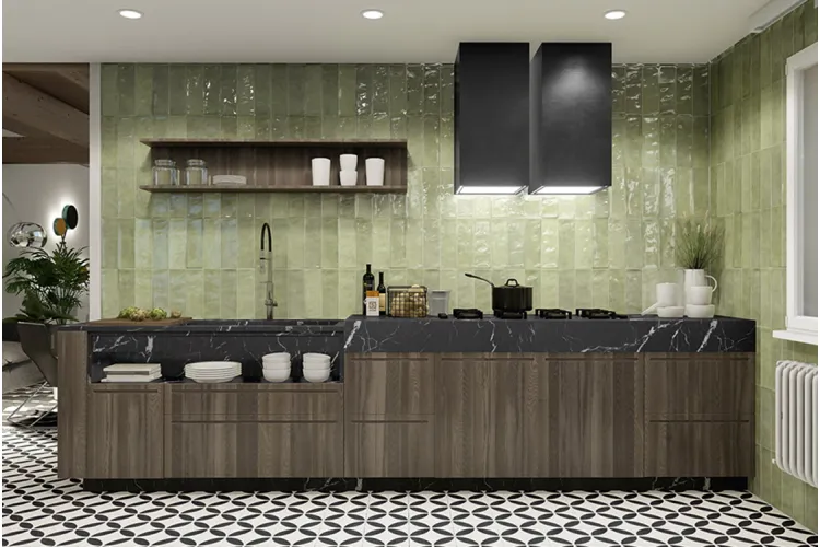 M152 CINQUE TERRE EMERALD 10x30 (плитка настінна) зображення 4