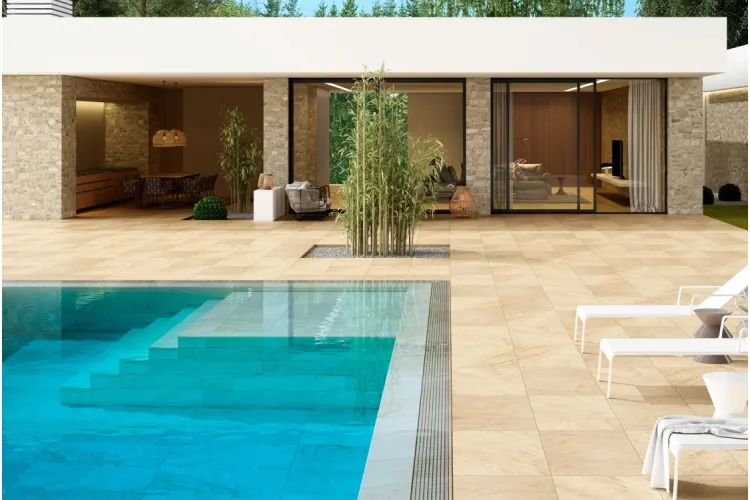 BEIGE STONE BASE EVO 20 mm SOFT TECH 60х60 (плитка для підлоги) зображення 2