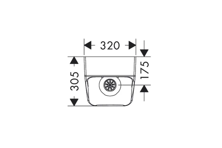 Пісуар EluPura Q 600х300 мм, White (60127450) image 2