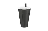 STARCK 1 Тумба з умивальником 56х86,4x60,5 см Graphite Satin Matt (S19513OBD580000)
