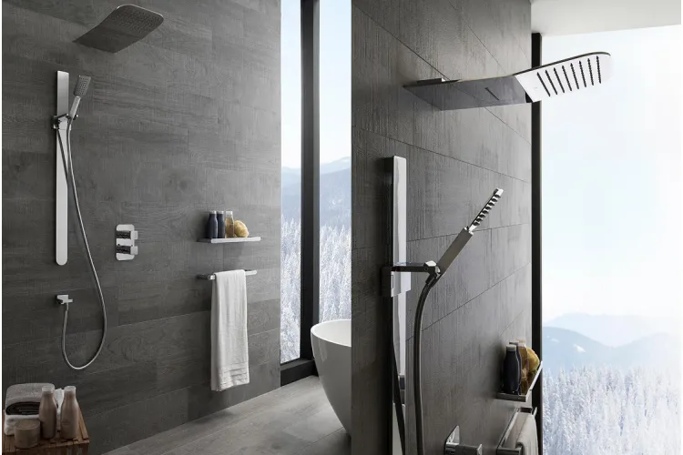 FORMA, Верхній душ з 2 функціями: дощ + каскад, підключення 1/2", хром (100144741) зображення 2