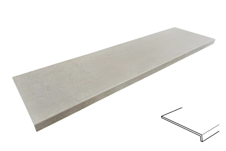 MATERIA IVORY Peldano Recto Antislip 970957 сходинка з прямим капіносом 120x31.5x1.4 PZ724  зображення 1