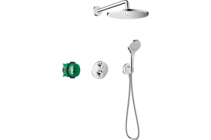 Душовий комплект Croma S 280 1jet Ecostat S 7в1 (27954000) Chrome