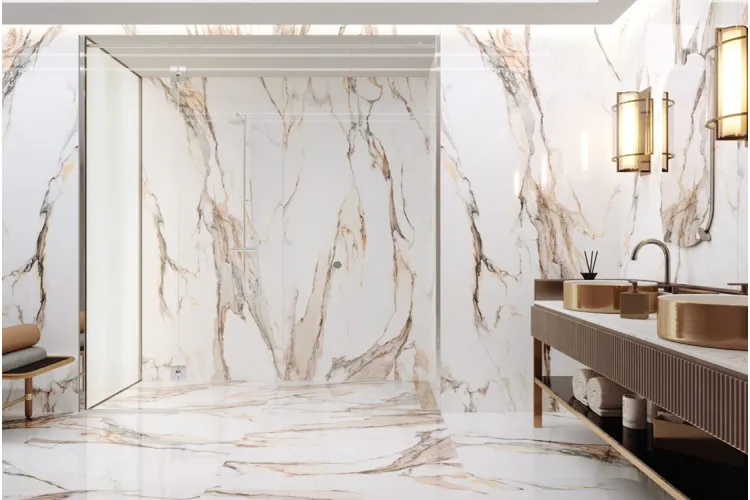 CALACATTA GOLD POLER 119.7х279.7 (плитка для підлоги і стін) зображення 4