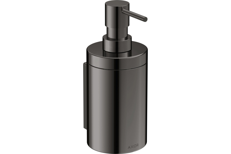Дозатор підвісний для рідкого мила Axor Universal Circular, Polished Black Chrome (42810330) image 1