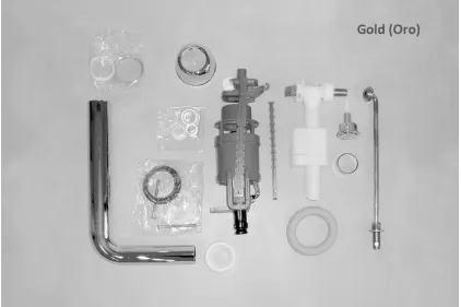 Система подвійного змиву gold до бачка EFI 6004 (9102OR)