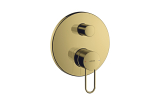 Змішувач Axor Uno прихованого монтажу для ванни/душу ручка Loop, Polished Gold Optic 38426990
