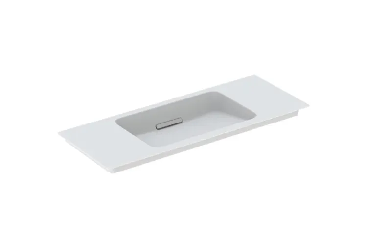 Умивальник ONE 105 см, прямокутний, білий KeraTect (500.396.01.3) зображення 1