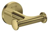 Гачок подвійний 8.3 х2.3 x 8.2 см Axor Universal Circular, Polished Gold Optic (42812990)