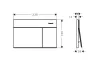Комплект Інсталяційна система iFrame Universal + Клавіша iFrame Element E Chrome (99003000) image 3
