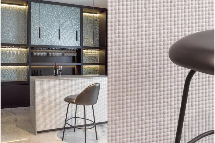 G139 ESSENTIAL DIAMOND PERSIAN WHITE 30.5x30.5 (мозаїка) зображення 3