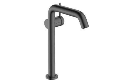 Змішувач Tecturis S 240 Fine CoolStart  для умивальника без донного клапана, Brushed Black Chrome (73372340)