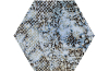 G-7254 INEDITA BLUE NAT HEXAGON 11MM 25x29 (шестигранник) (плитка для підлоги і стін) image 1