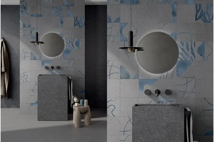 LAVICA DECORO VESUVIO GREY 20х20 NAT R9 (JMJ5) (плитка для підлоги і стін) зображення 4