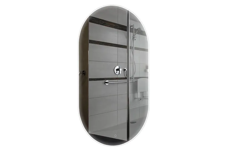 Дзеркало SOLAR 70x120 см UNI sensor з підсвіткою овальне image 2