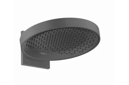 Верхній душ Rainfinity 360 1jet з тримачем Brushed Black Chrome (26230340)