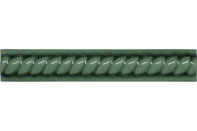 ADMO5188 MODERNISTA TRENZA PB C/C VERDE OSCURO 2.5x15 (фриз) image 1