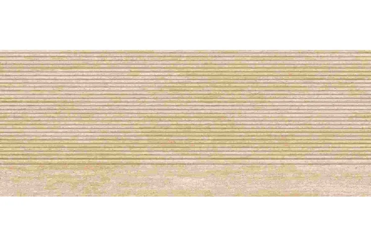 G278 STRIPE TARANTO GOLD 59.6x150 декор (плитка настінна) зображення 1