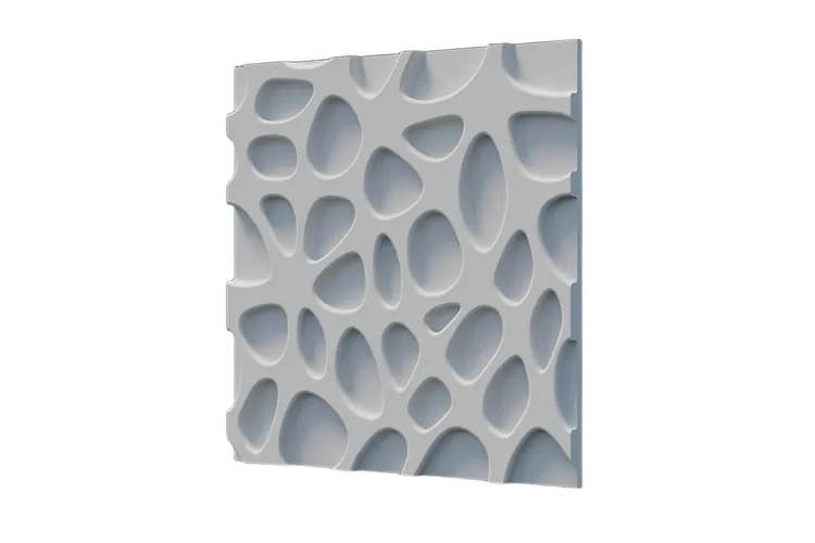 Гіпсова стінова панель 50х50 см FUSION 02 зображення 1