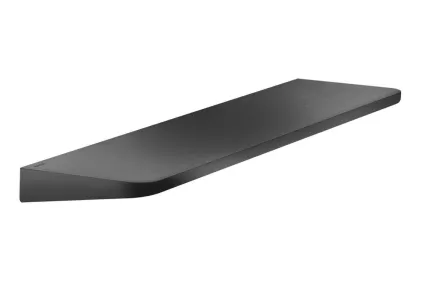 Поличка 40,0/34,0 х 11,0 см Axor Universal Circular, Brushed Black Chrome (42844340)