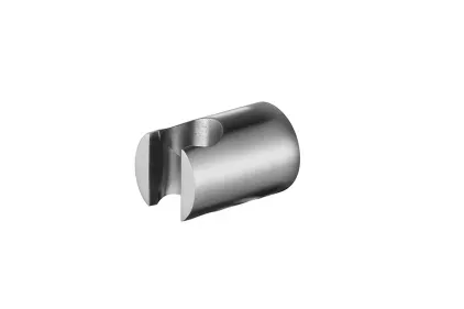 ROUND INOX, Тримач ручного душу, настінний, brushed stainless steel (100281145)