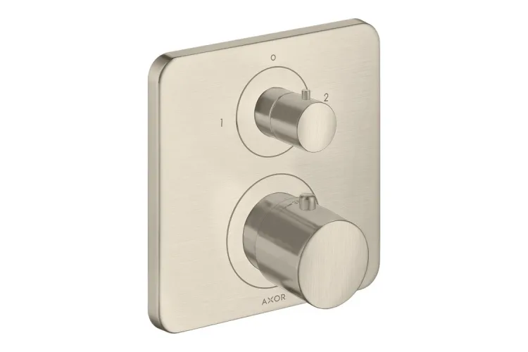 Змішувач Axor Citterio M прихованого  монтажу, термостат, ванна/душ, Brushed Nickel (34725820) image 1