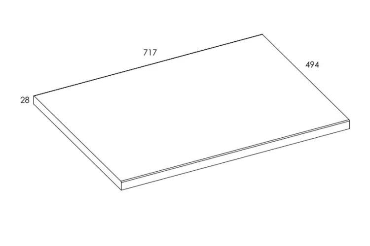 Стільниця Lofty 70 Dab Classic 167040 зображення 3