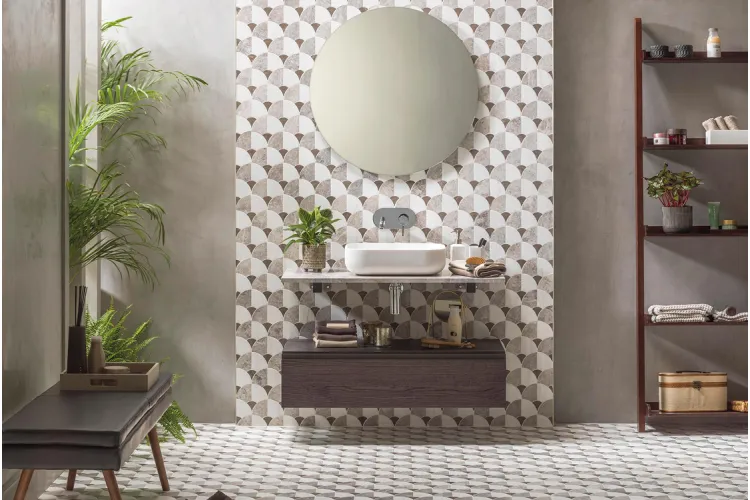 G148 FIGURE SHELL DARK 29,9X29,7 (мозаїка) зображення 4