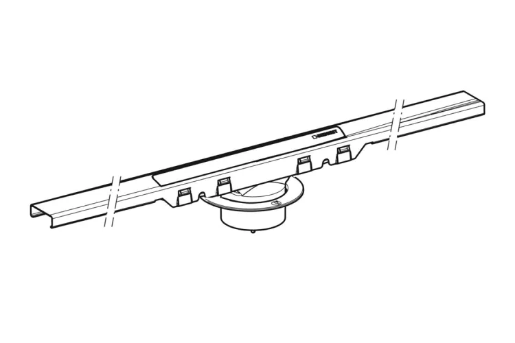 Дренажний канал CleanLine50, чорний хром/мат, L30-90см (154.446.QC.1) image 2