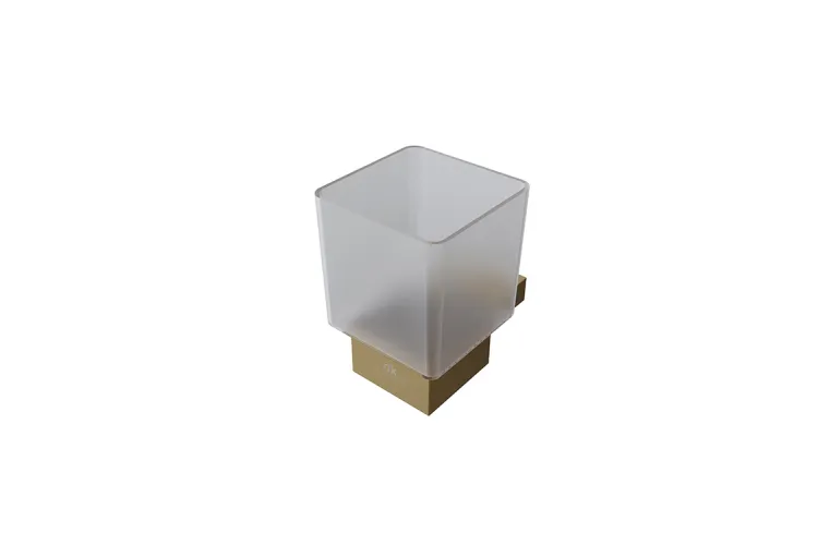 URBAN C, Стакан для зубних щіток, підвісний, brushed gold (100299388)  зображення 1