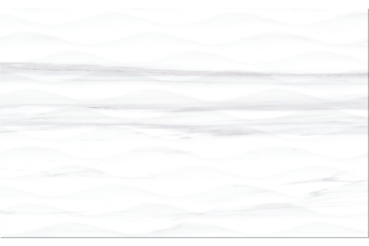 TERI WHITE STRUCTURE GLOSSY 25х40 (плитка настінна) image 1
