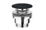 Клапан Клік-Клак для сифона з керамічною кришкою, Carbone (PLCE)