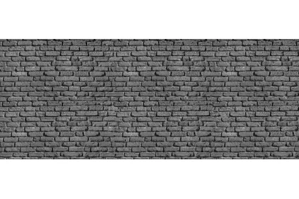 Стінова панель FITWALL,  MATTONI ANTRACITE HORIZONTAL 322x130 (100318241)