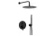 Змішувач для душу - з душ. комплектом МОЗА black 5039-501-81
