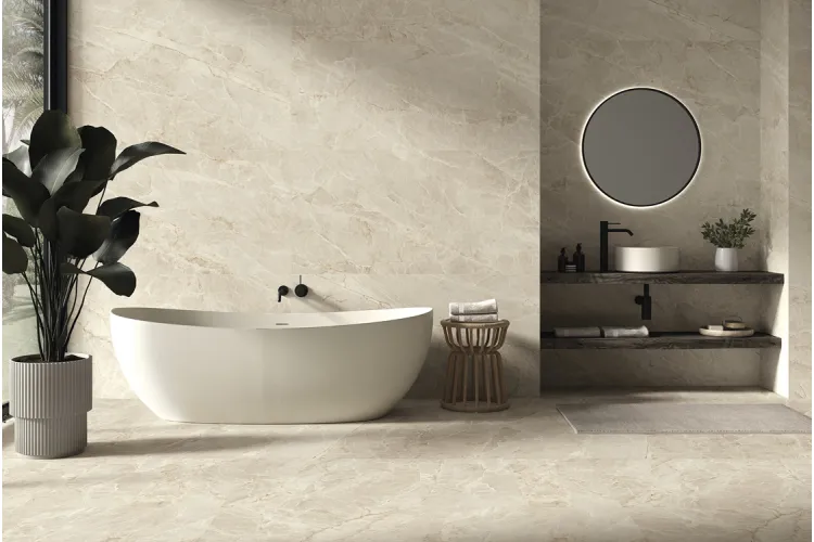 MAJESTIC CREAM SILKY 60x120 (плитка для підлоги і стін) image 2