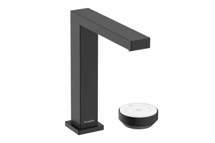 Змішувач Tecturis E 150 CoolStart EcoSmart+ на 2 отвори для умивальника, Matt Black (73053670)