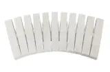 WHITE STONE REJILLA CERAMICA PRO CURVABLE 50x24.5 (гнучка керамічна переливна решітка)