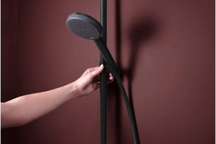 Душова система Raindance Alive S Puro 300 1jet з Ecostat Element, Matt Black (24592670) зображення 2