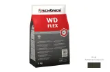 Затирка цементна еластична Schonox WD Flex, Антрацит 5 кг