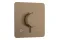 Термостат прихованого монтажу Ecostat Comfort Q на 2 функції, Brushed Bronze (33713140)