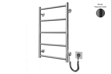 Рушникосушка Класік F HP-I 650х430/75 TR чорний мат