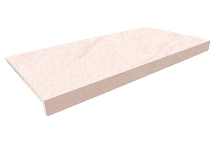 PINK STONE SQUARE STAIR TREAD 62.5х31.7 (сходинка) зображення 1