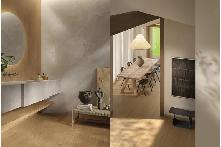 PLEIN AIR BEIGE MATT RT 20х120 R9 (плитка для підлоги і стін) fTJJ зображення 3