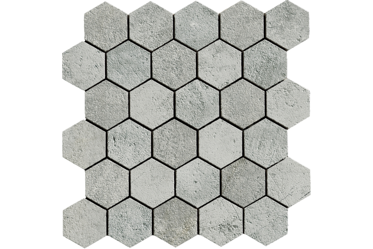 JUNGLE STONE GRAVEL NAT RET 28х29 (шестигранник) M303 (154312) (плитка для підлоги і стін) зображення 1