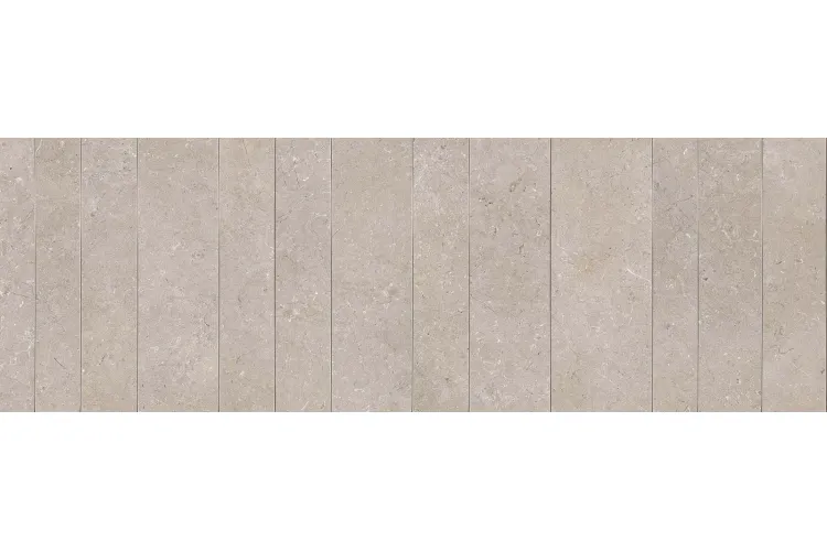 M8FQ MAGNIFICA LIMESTONE TAUPE MOSAICO INSERTO METALLO 60х180 декор-панно (плитка настінна) image 1